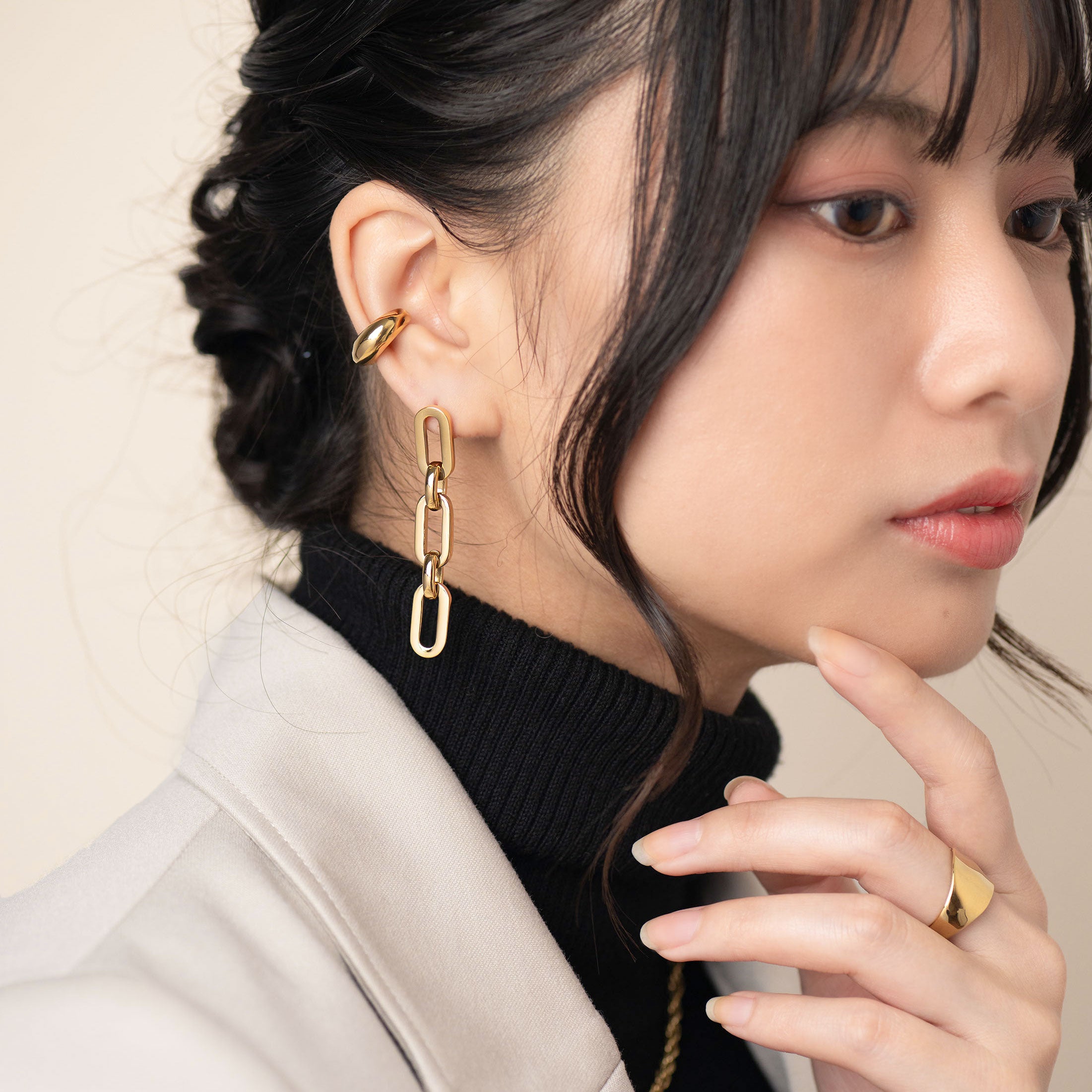 【金属アレルギー対応】ピアス LIEN