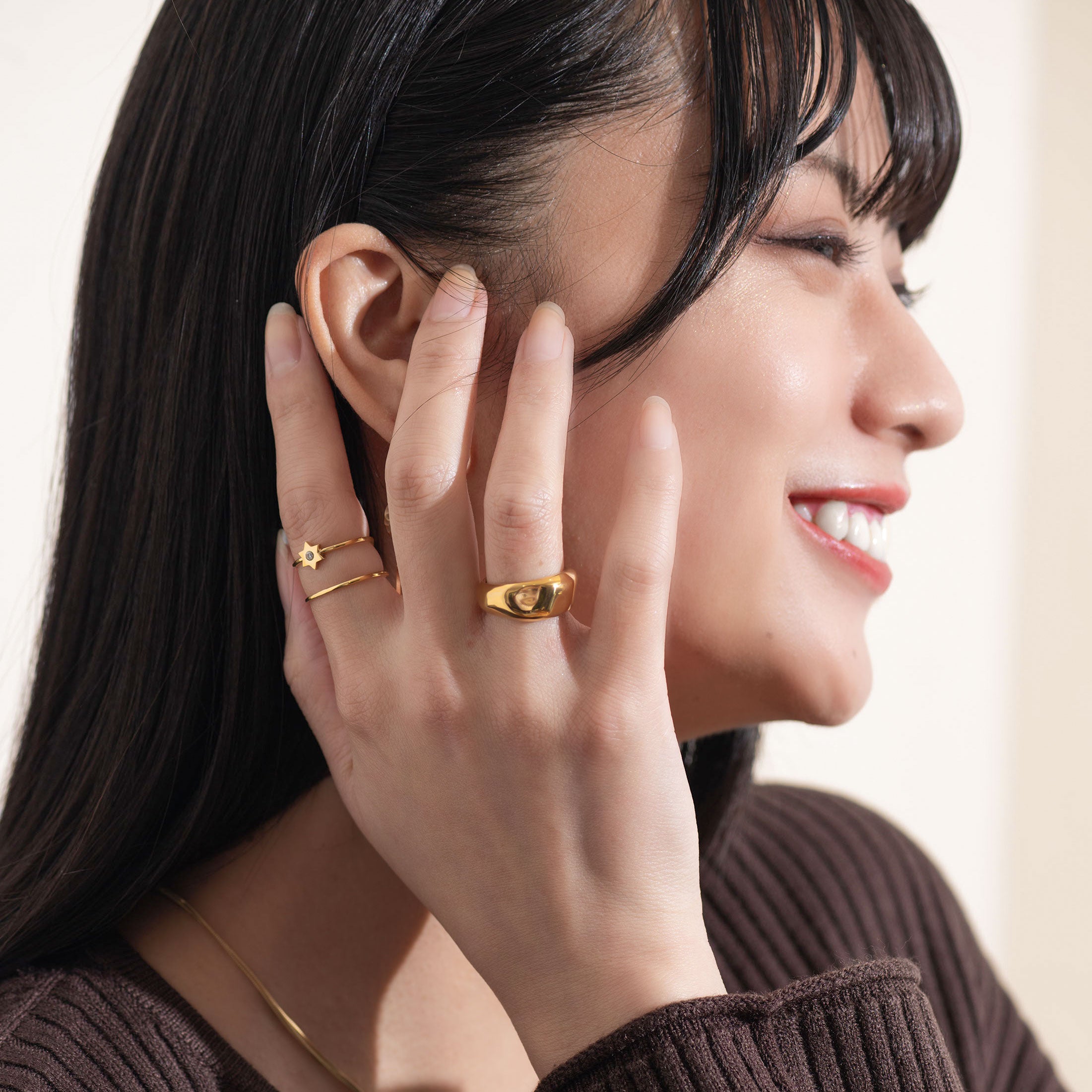 【金属アレルギー対応】リング LUMINOUS ring