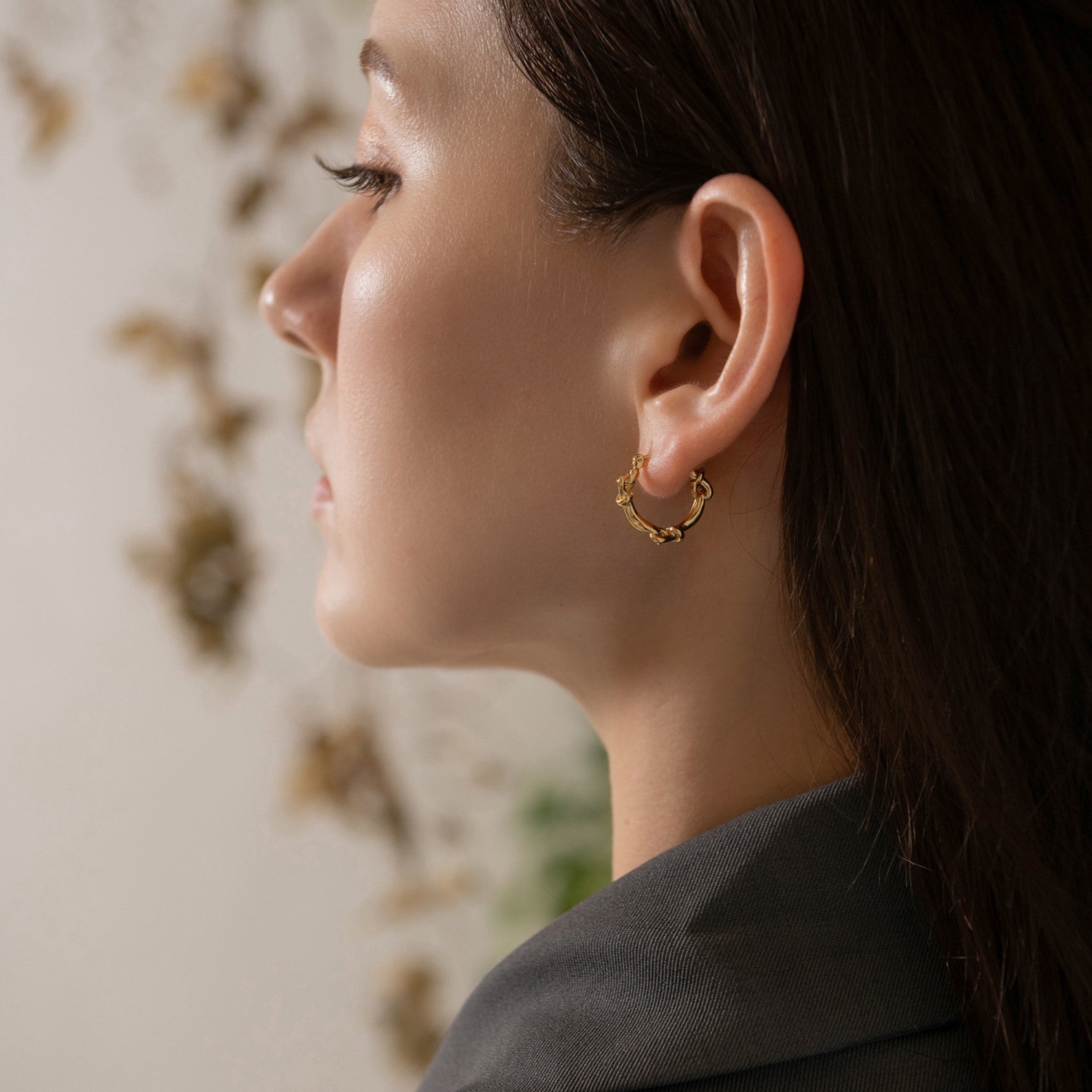 【金属アレルギー対応】ピアス MUSUBI pierce
