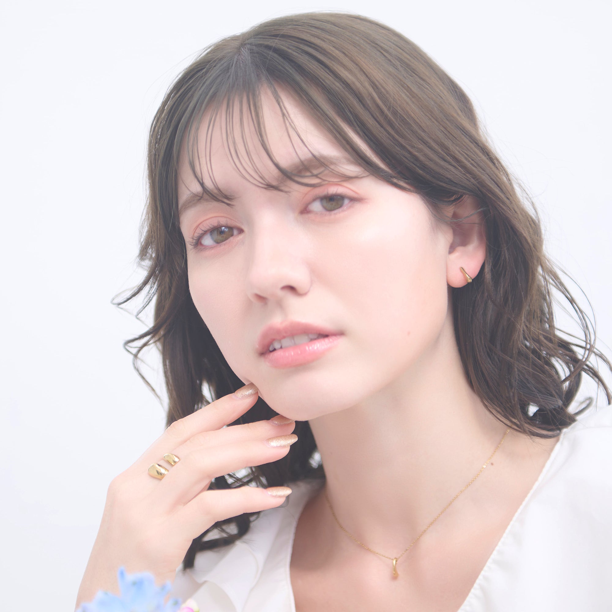 【金属アレルギー対応】ピアス LAGRIMA PIERCE