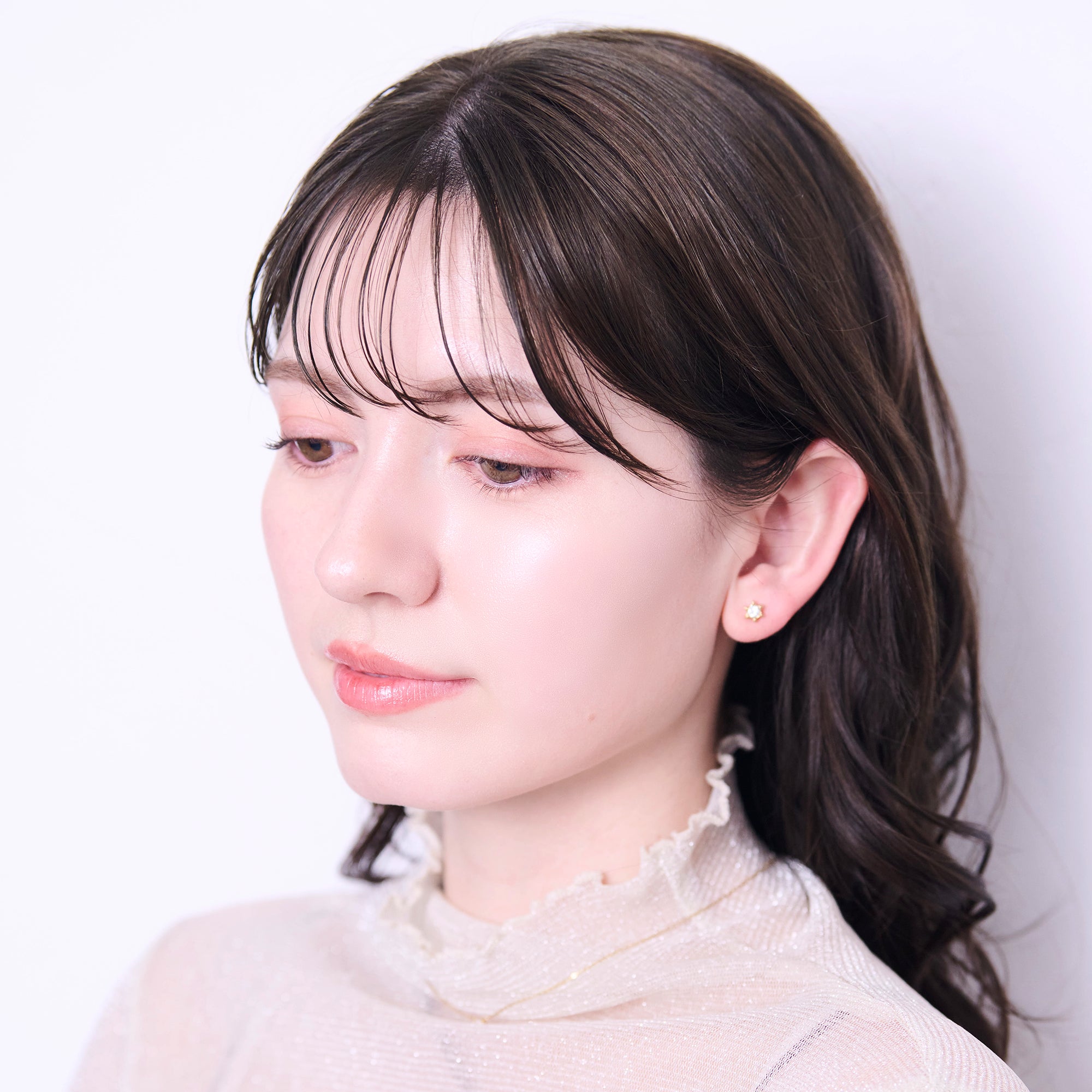 【金属アレルギー対応】ピアス Spica
