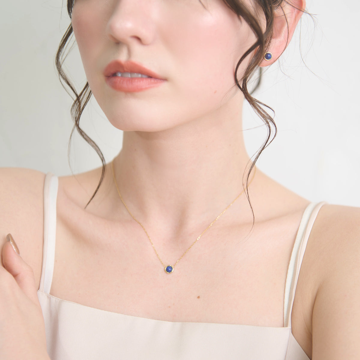 金属アレルギー対応】ネックレス Piedra necklace