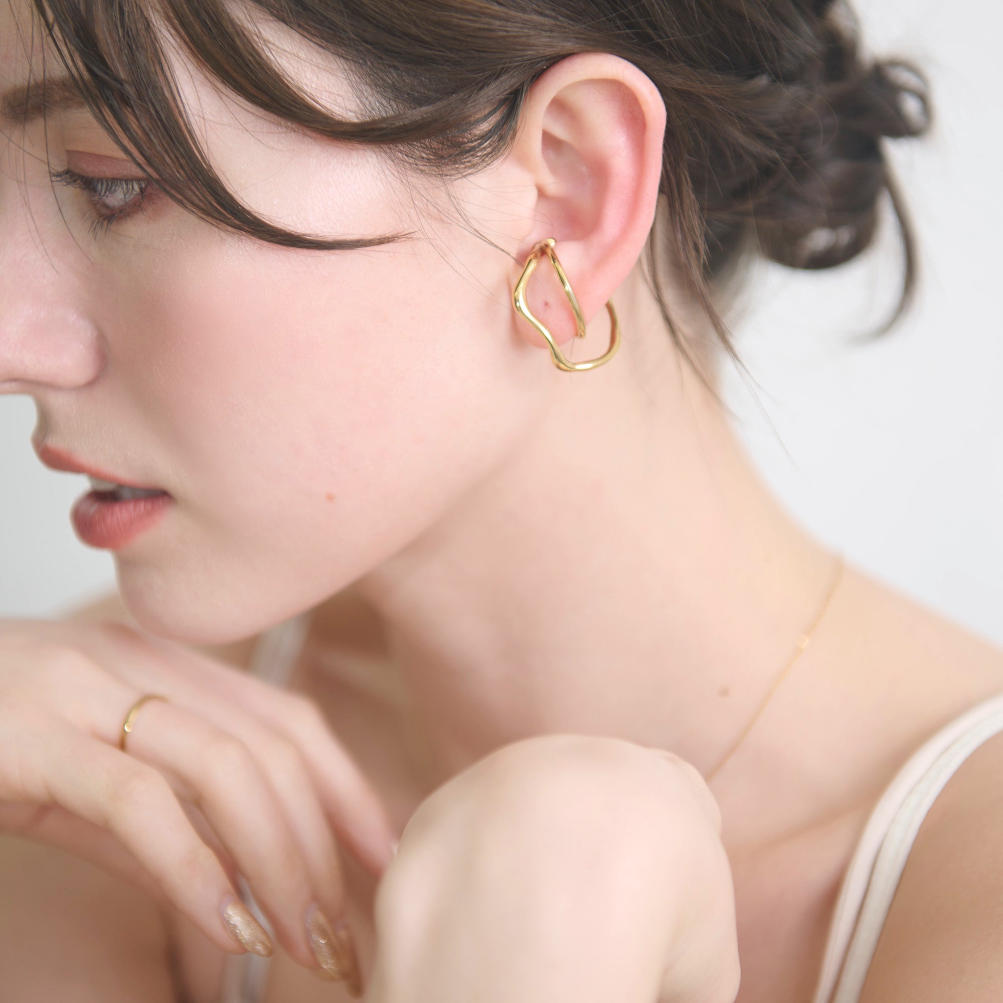 【金属アレルギー対応】イヤーカフ hyeon