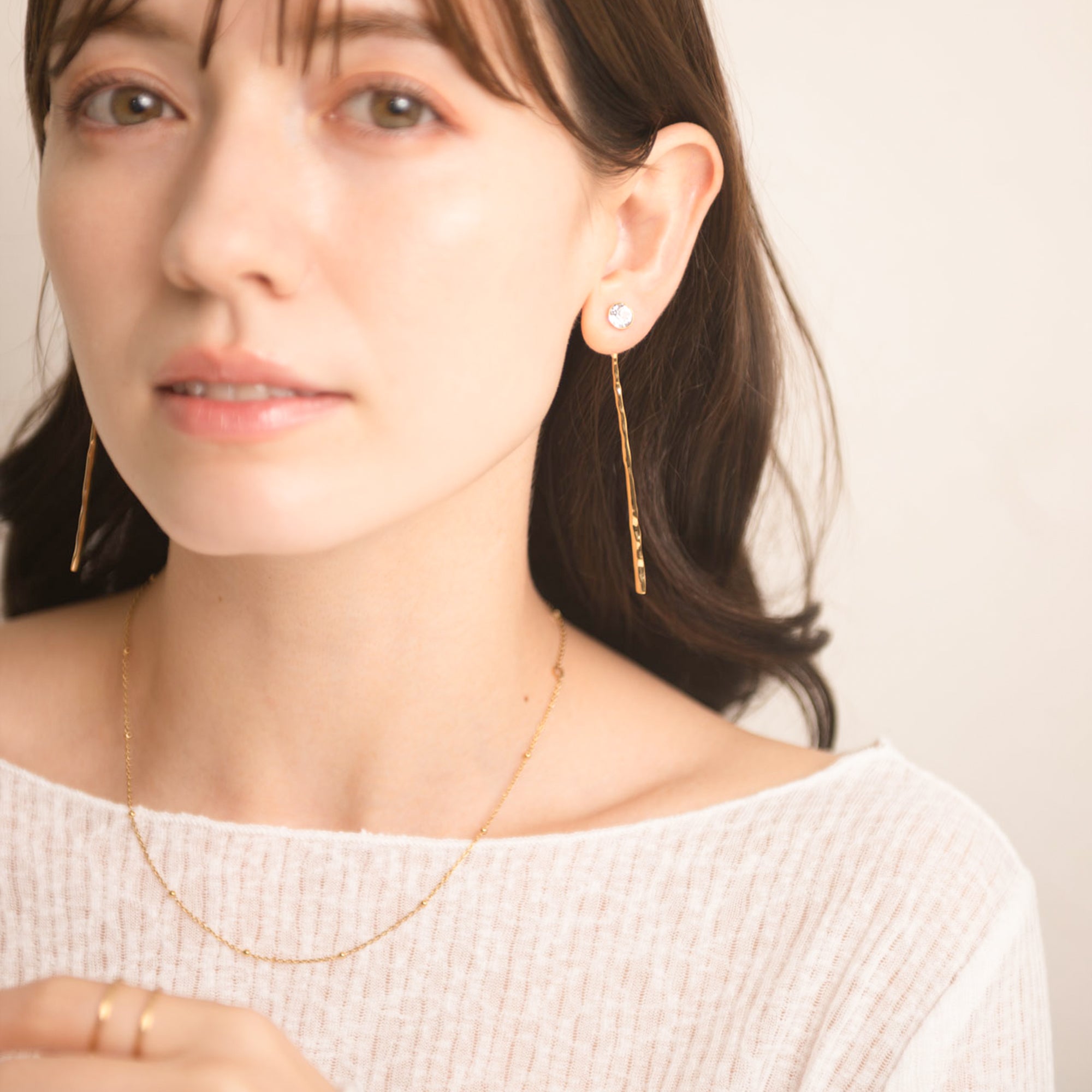 【金属アレルギー対応】ピアス DAMA