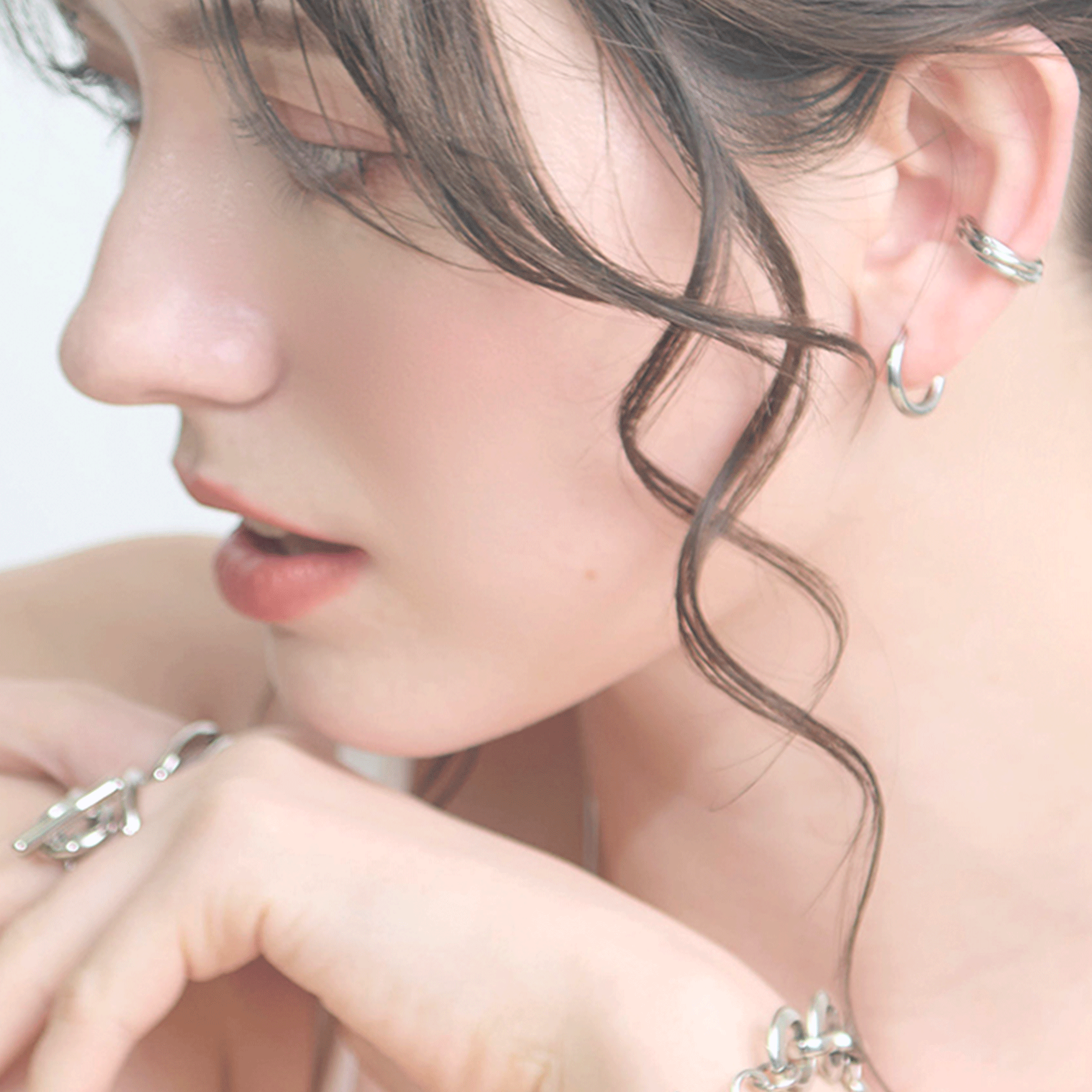 金属アレルギー対応】ピアス CALM