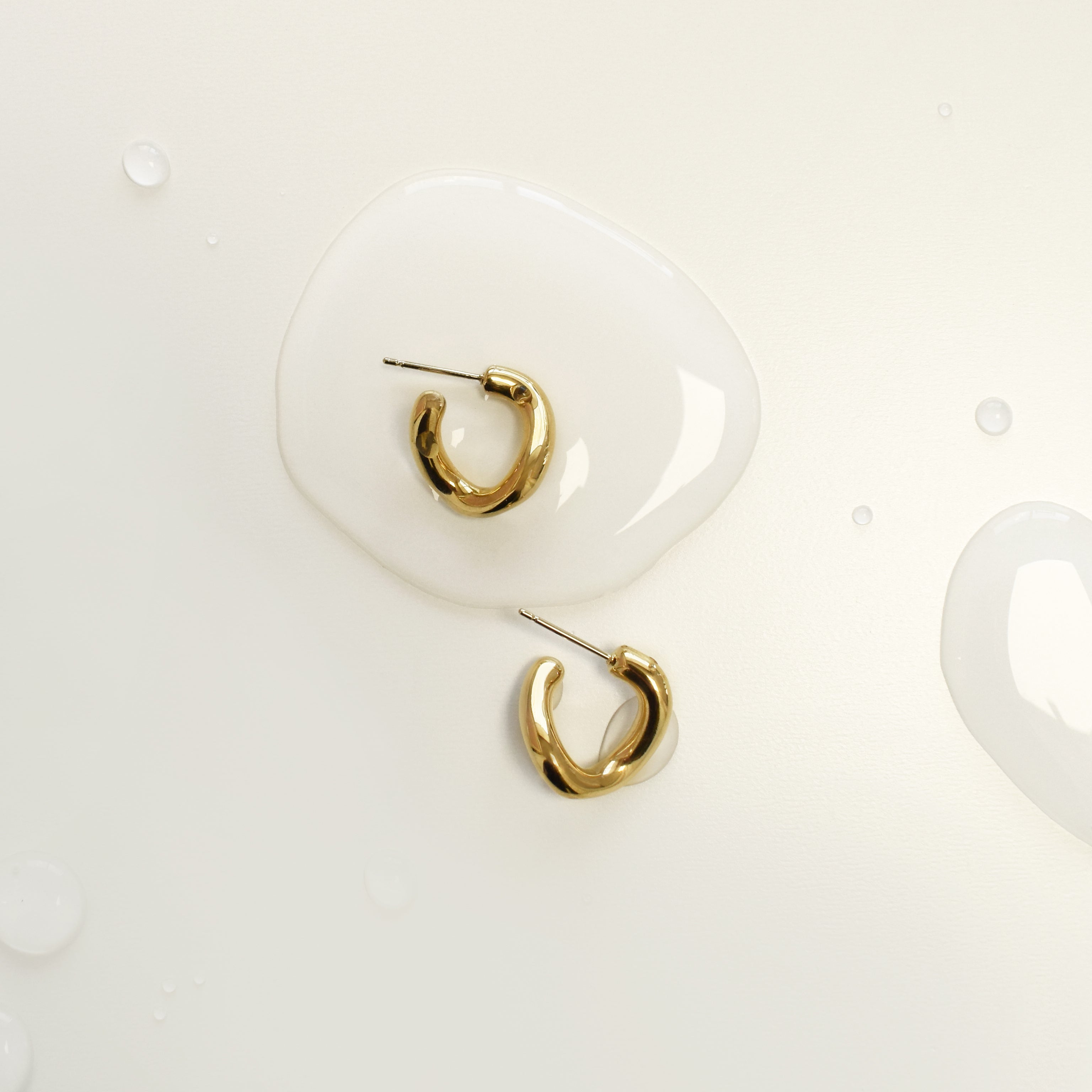 【金属アレルギー対応】ピアス Almond