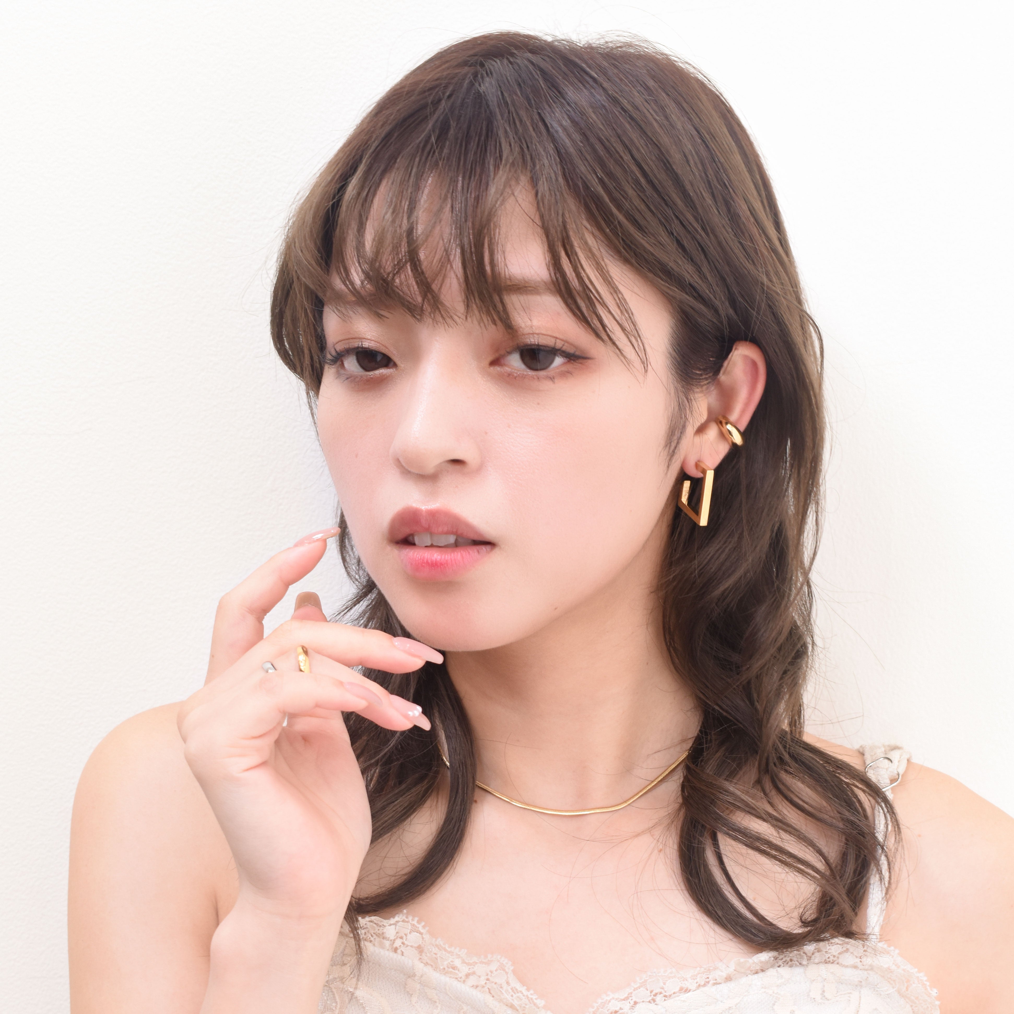 【金属アレルギー対応】ピアス cuatro