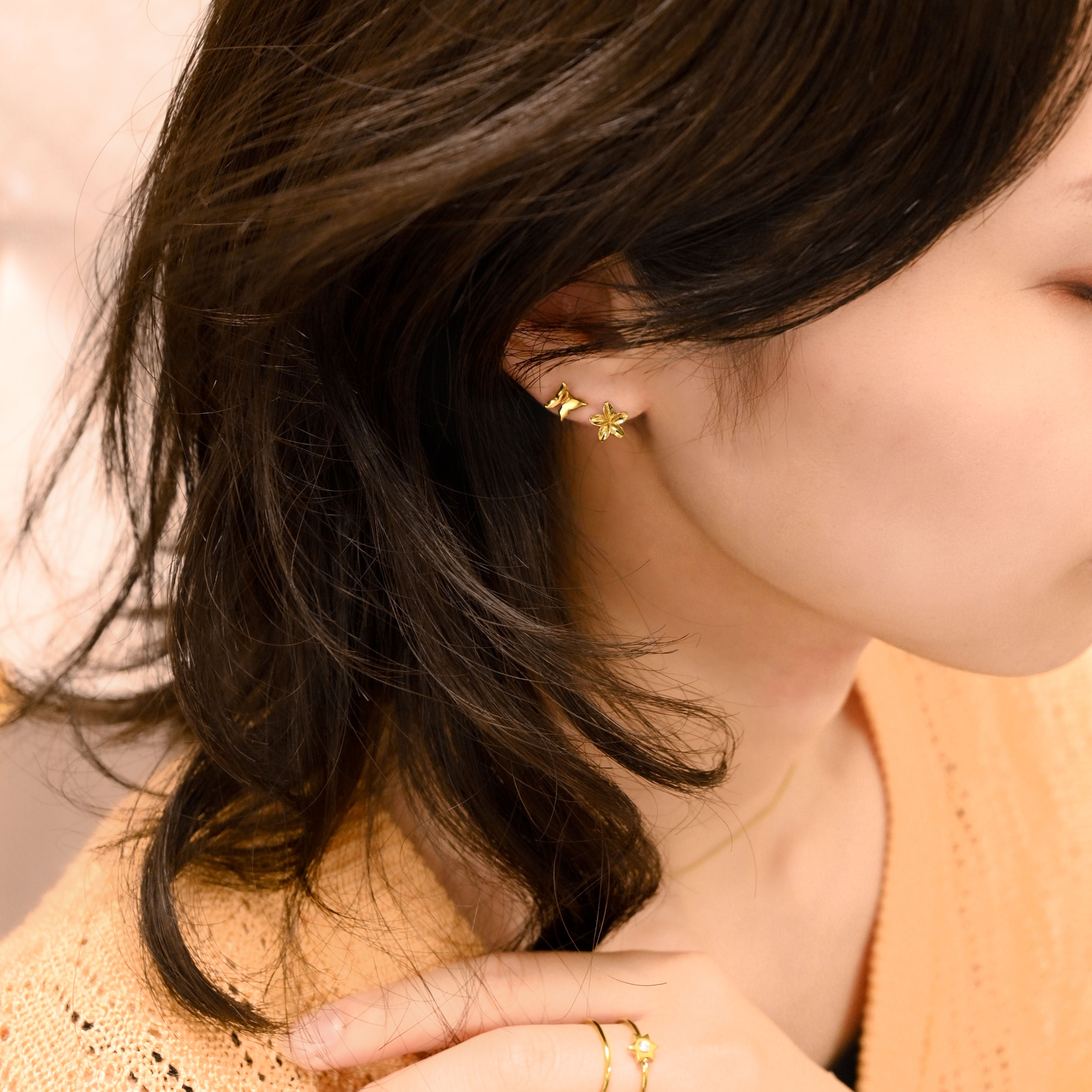 【金属アレルギー対応】ピアス pua melia