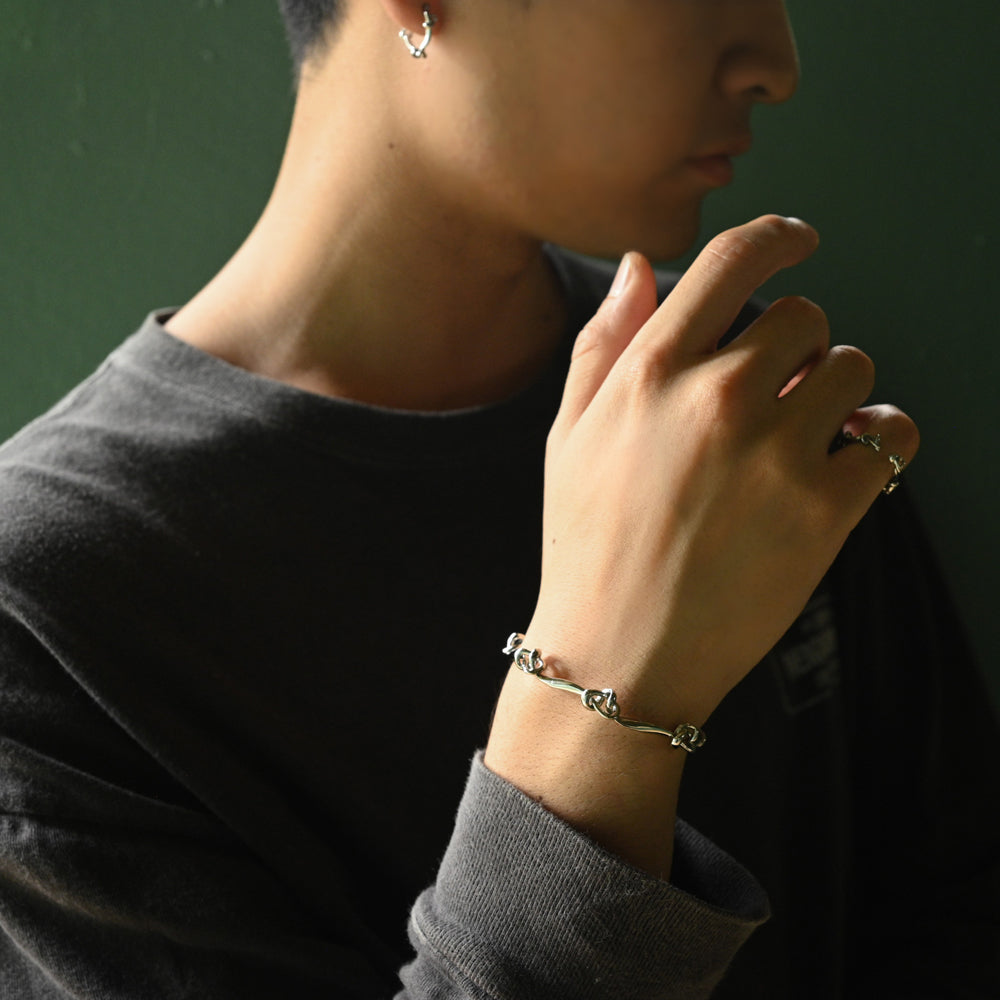 【金属アレルギー対応】バングル MUSUBI bangle