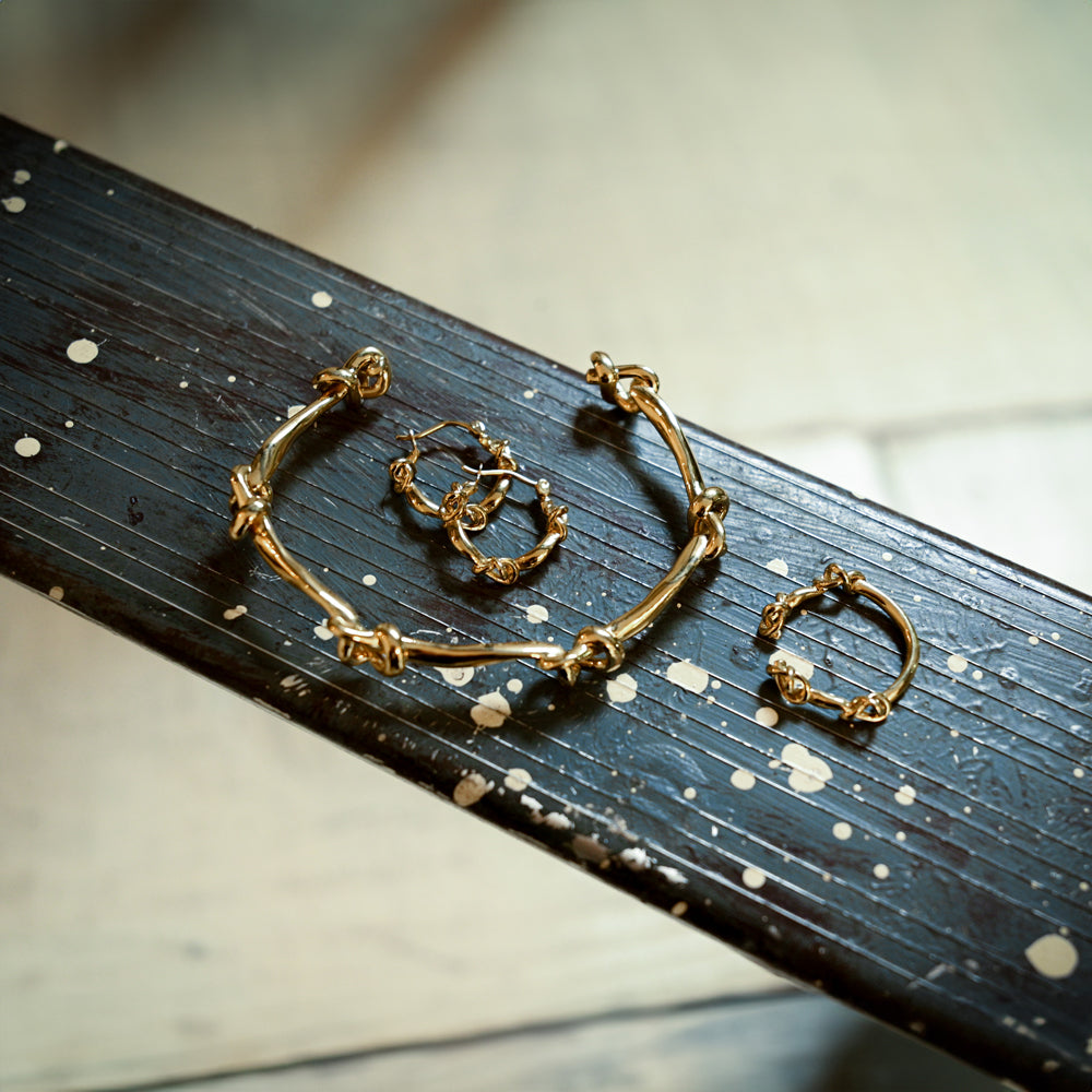 【金属アレルギー対応】バングル MUSUBI bangle