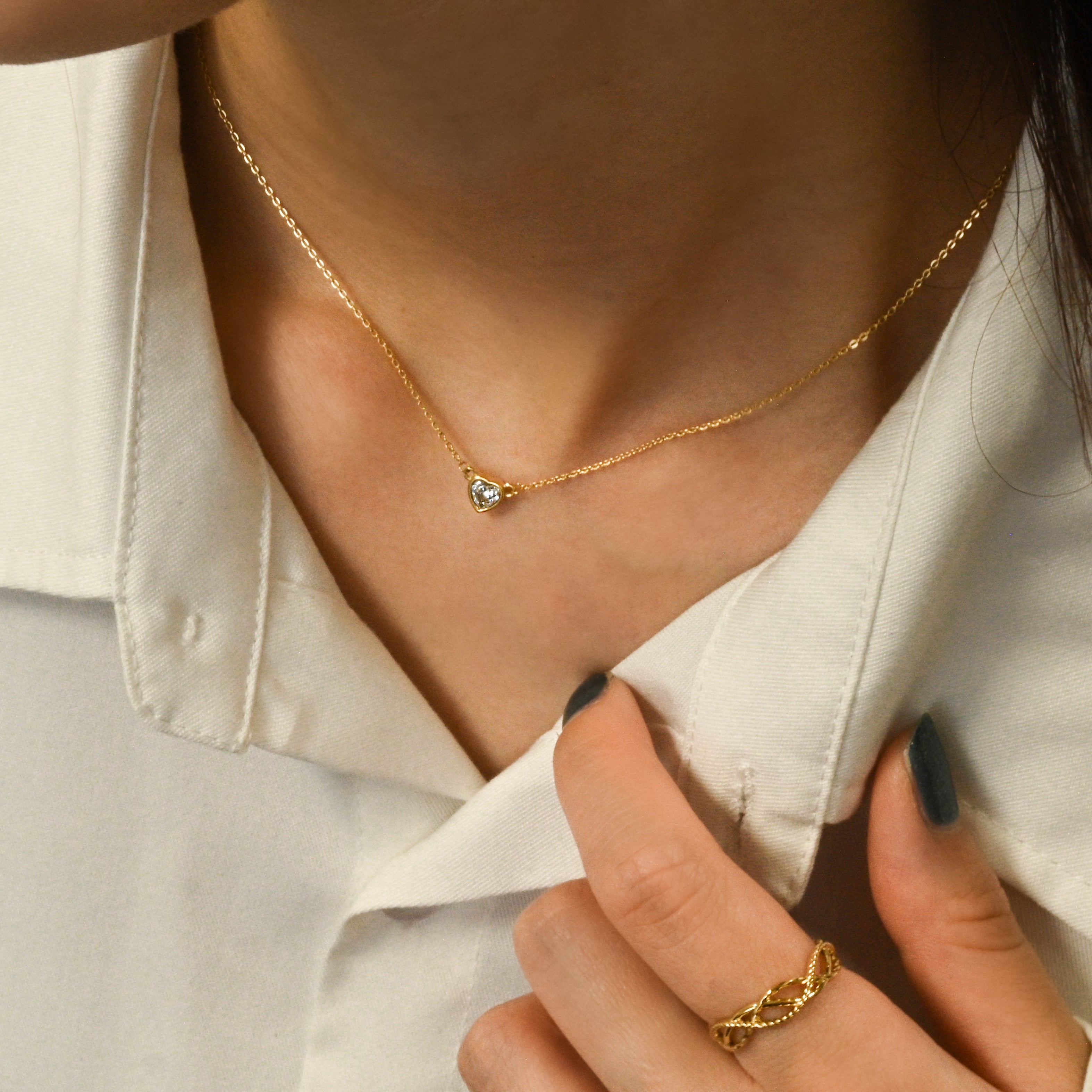 【金属アレルギー対応】ネックレス DEAREST