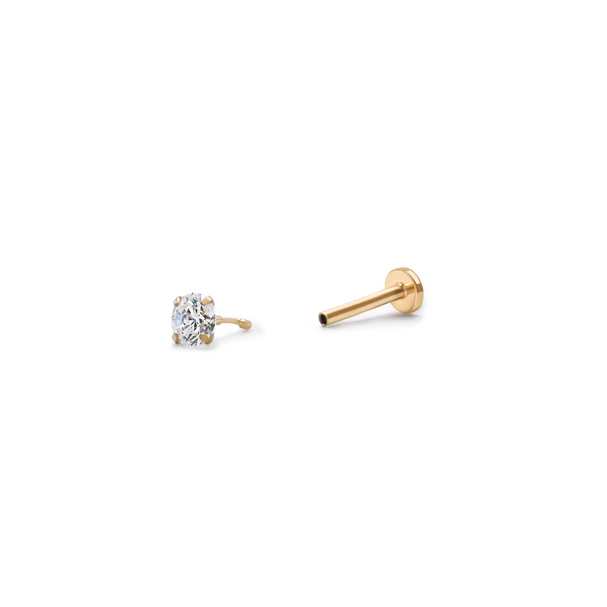 【金属アレルギー対応】ボディピアス Deseo
