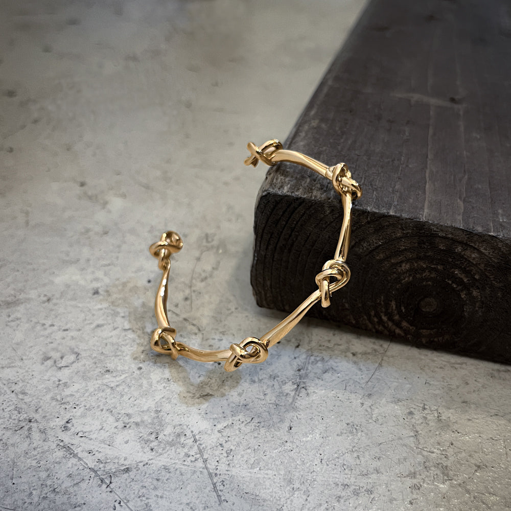 【金属アレルギー対応】バングル MUSUBI bangle