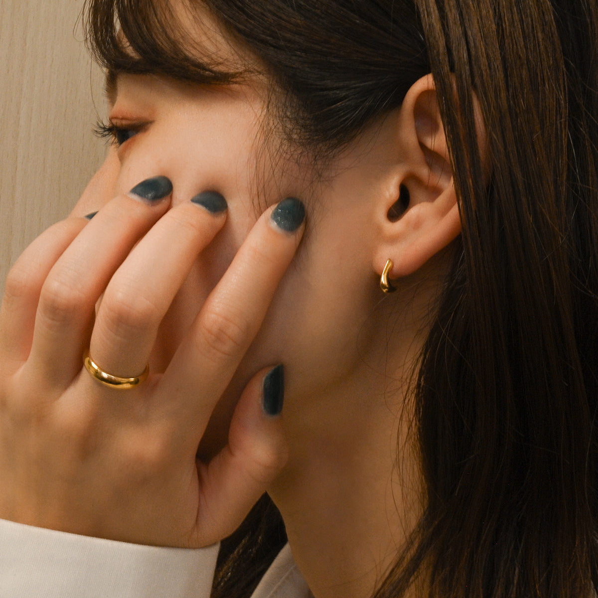 【金属アレルギー対応】ピアス LAGRIMA PIERCE