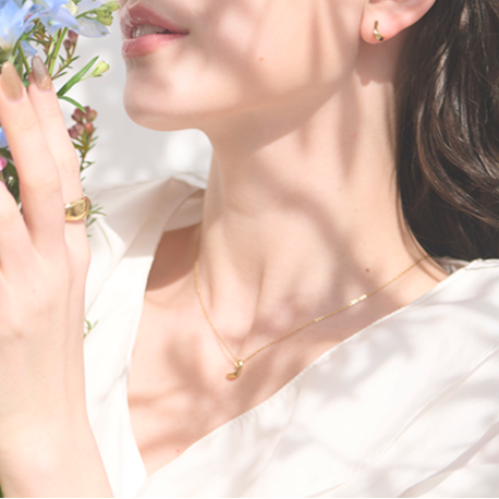 【金属アレルギー対応】ネックレス LAGRIMA NECKLACE
