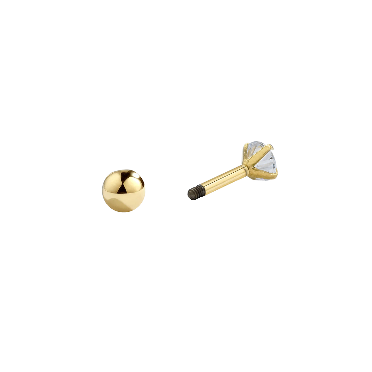 【金属アレルギー対応】ボディピアス Tsih