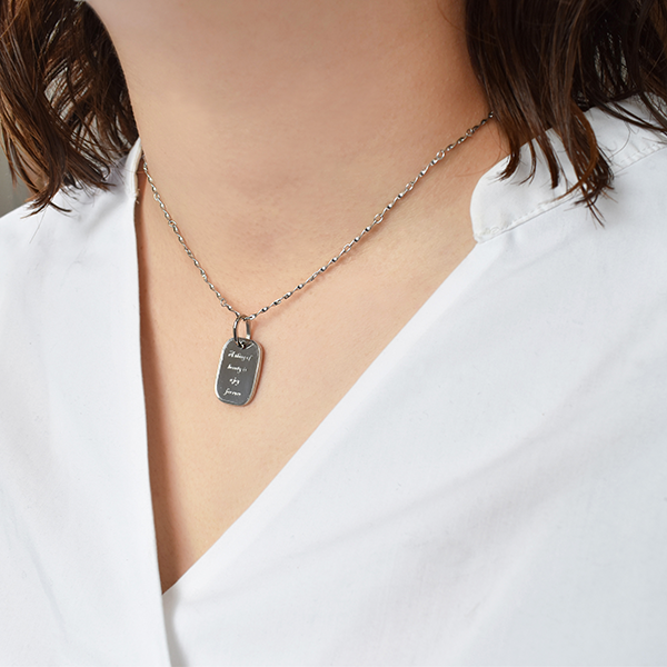 【金属アレルギー対応】ネックレス rose necklace