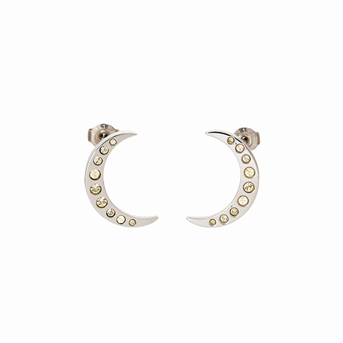 【金属アレルギー対応】ピアス creciente