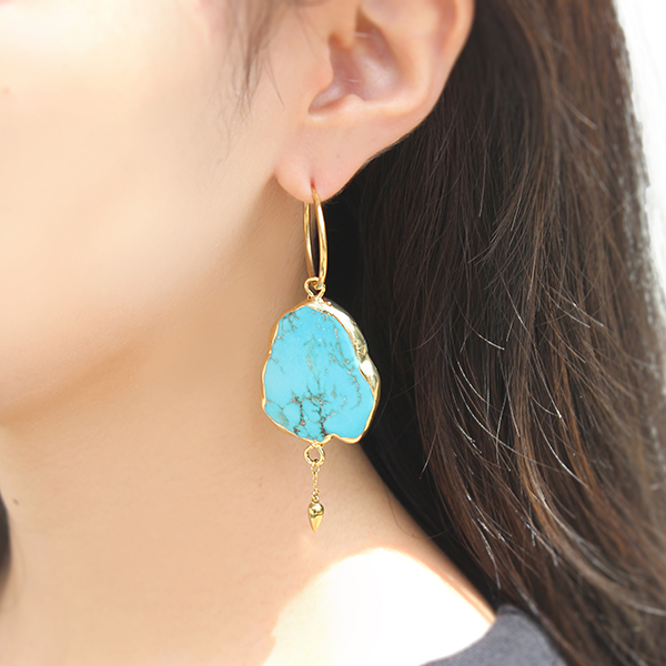 【金属アレルギー対応】ピアス serene
