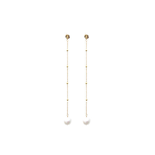 【金属アレルギー対応】ピアス idealist-pearl-