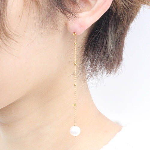 【金属アレルギー対応】ピアス idealist-pearl-