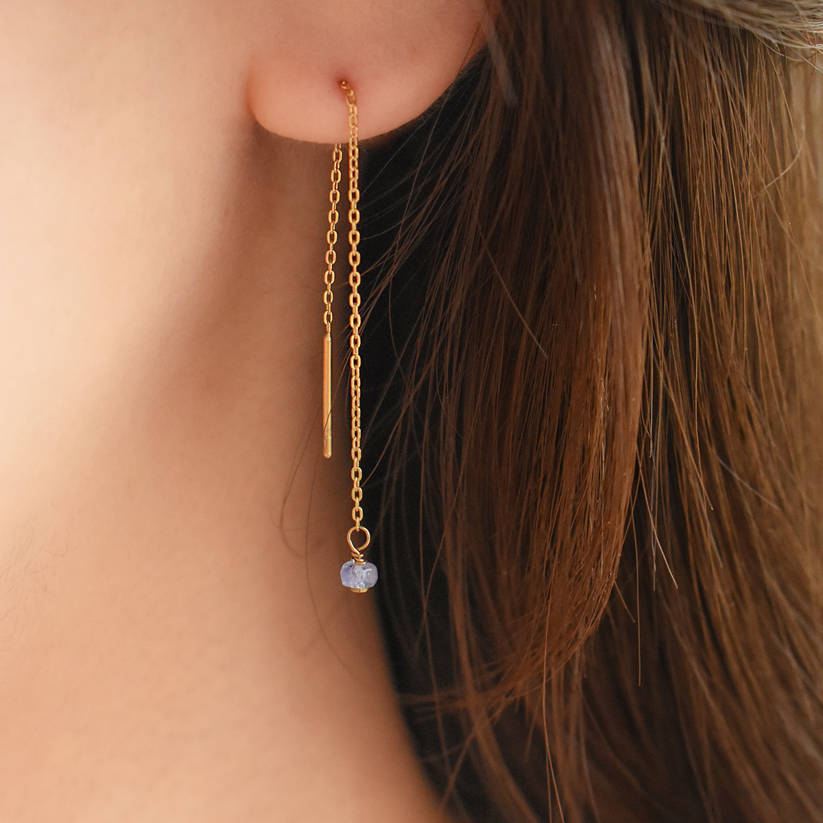【金属アレルギー対応】ピアス Gouttes de lune