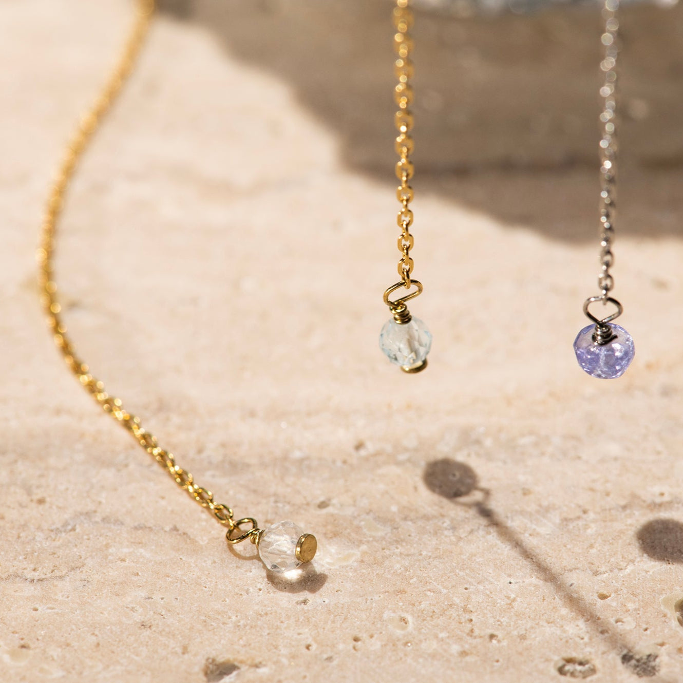 【金属アレルギー対応】ピアス Gouttes de lune
