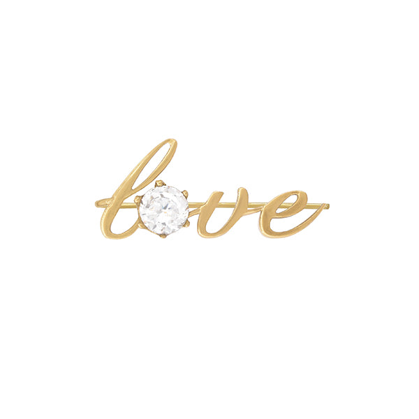 【金属アレルギー対応】ピアス love cuff