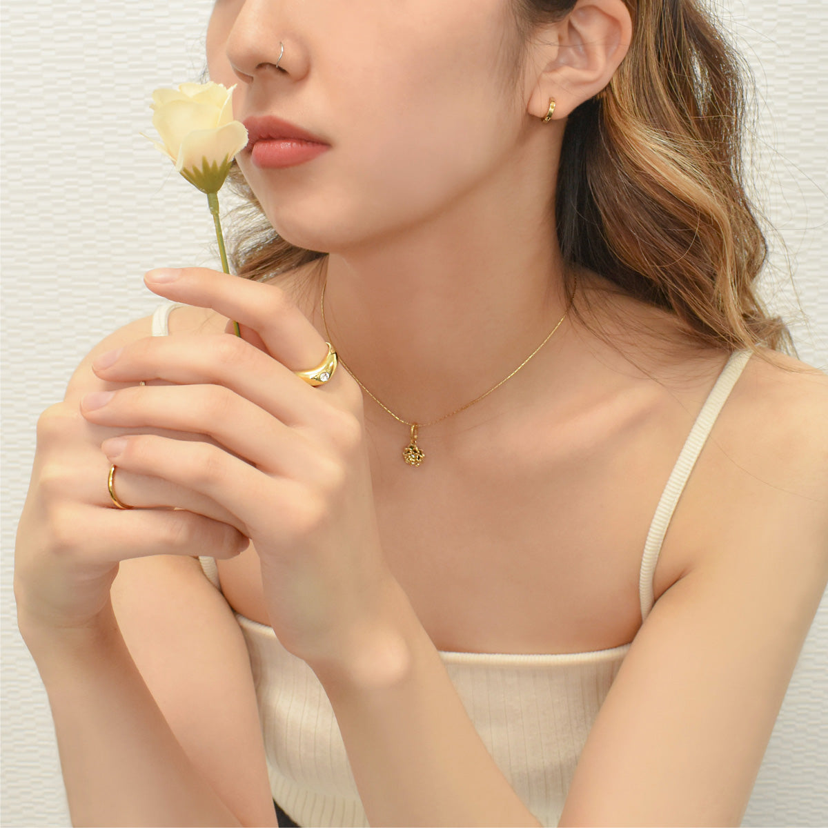【金属アレルギー対応】ネックレス Ghislaine de Féligonde