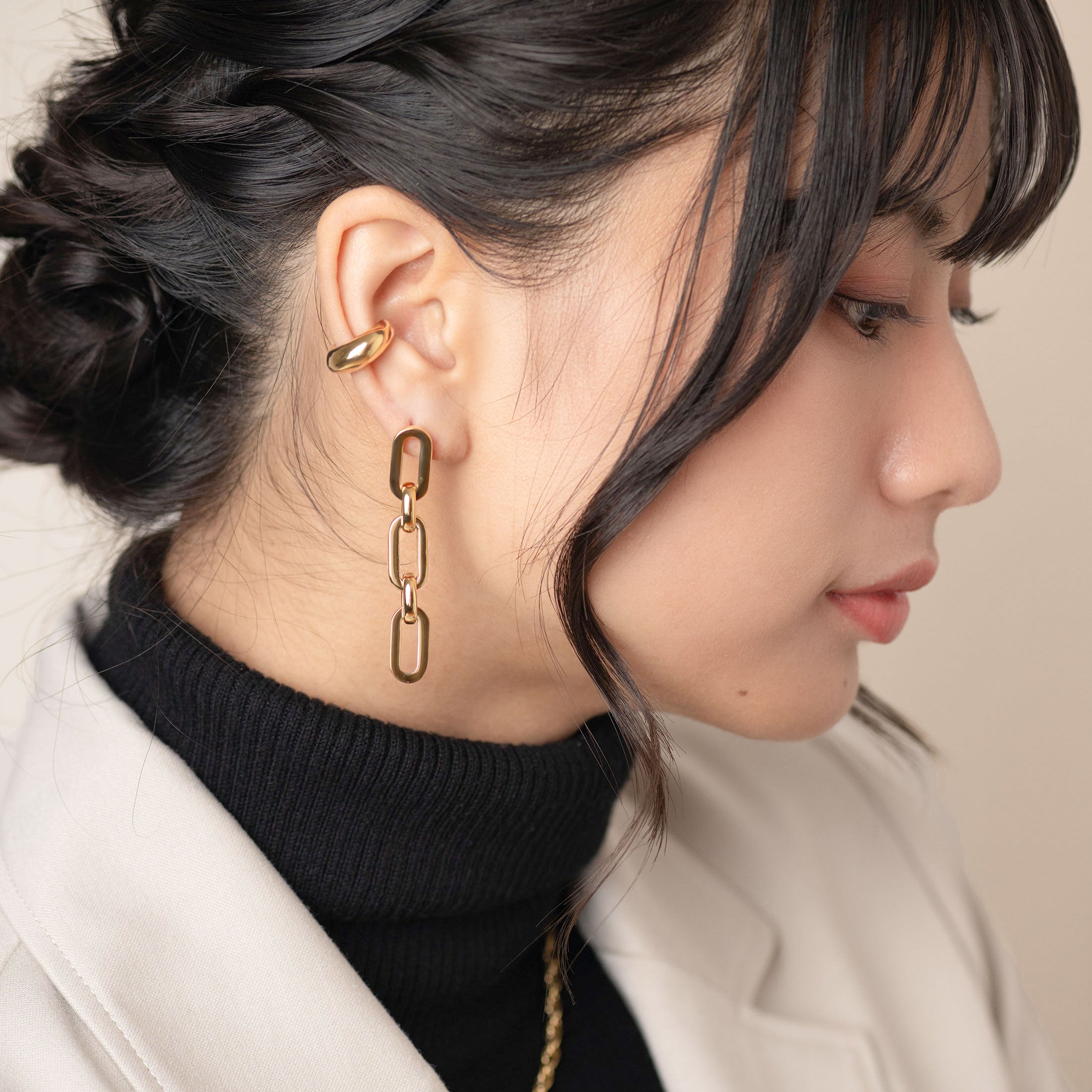 【金属アレルギー対応】ピアス　LIEN