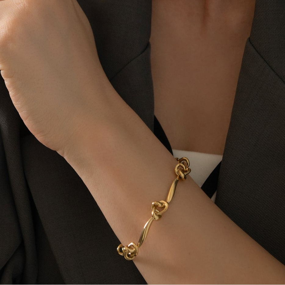 【金属アレルギー対応】バングル　MUSUBI bangle