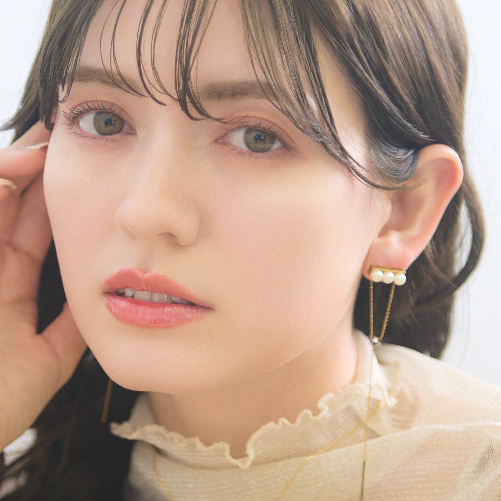 【金属アレルギー対応】ピアス　TOKYO