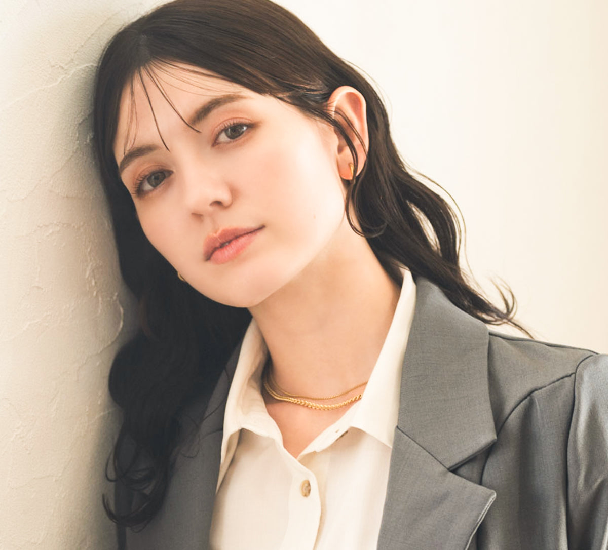 【金属アレルギー対応】ネックレス　Link