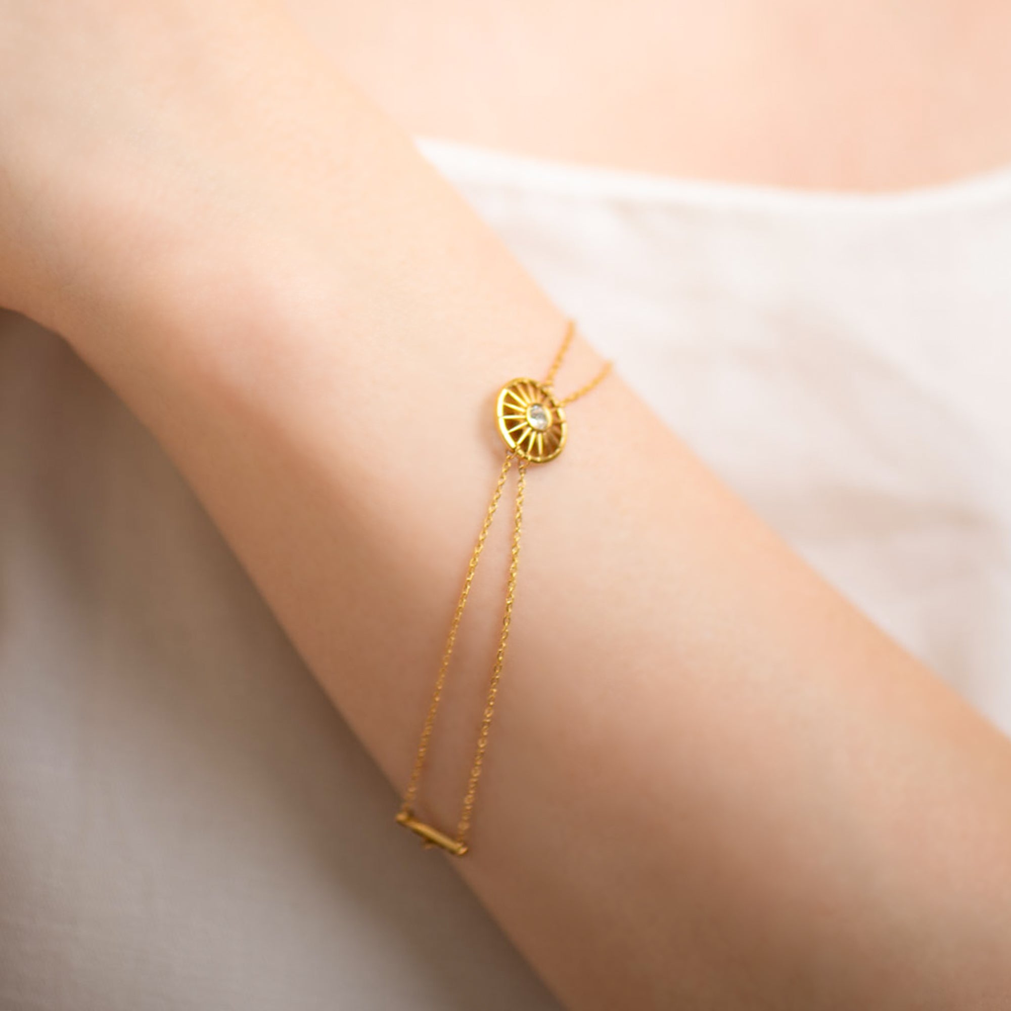 【金属アレルギー対応】ブレスレット　Sol bracelet