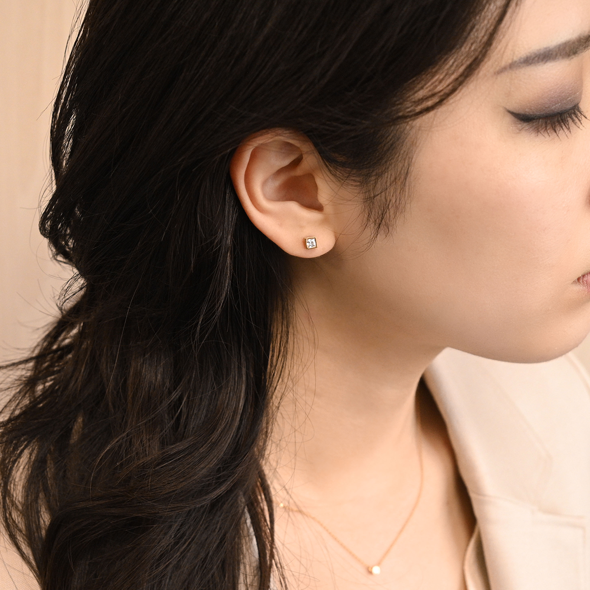 【金属アレルギー対応】ピアス　Bonito