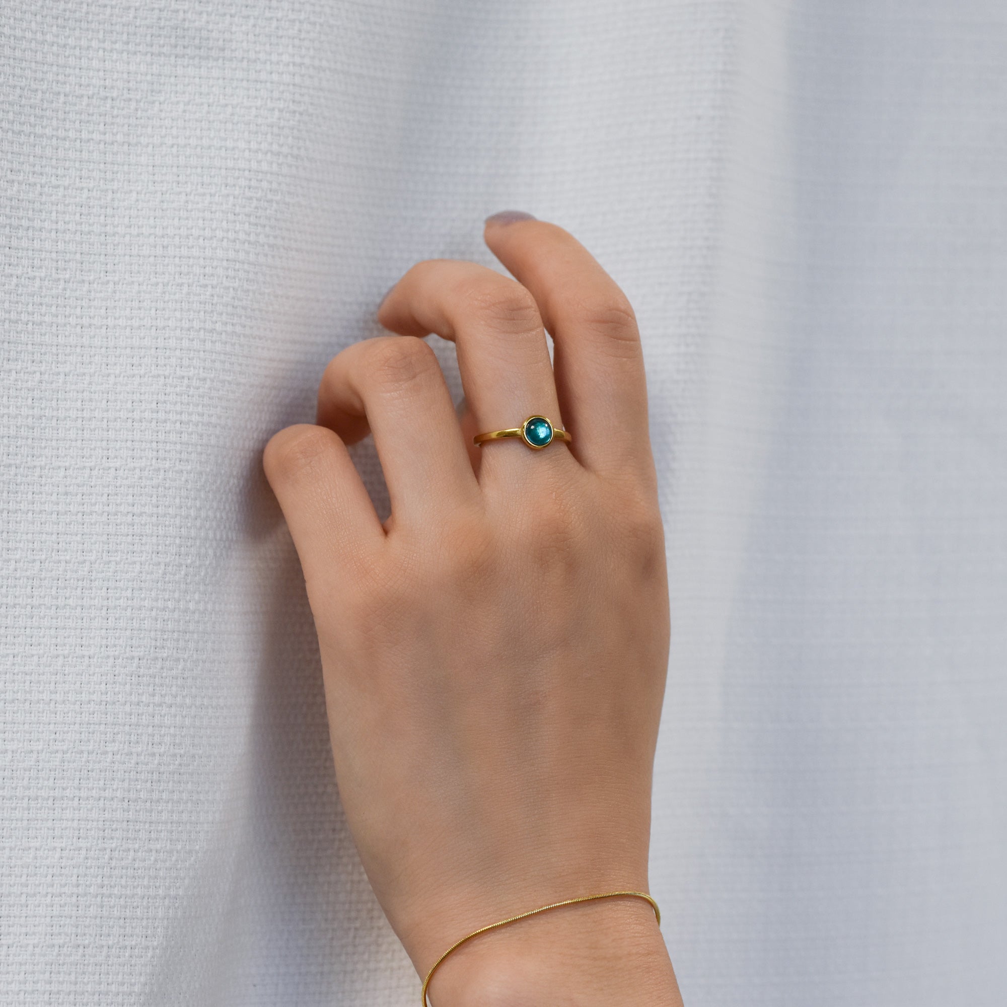 【金属アレルギー対応】リング　Piedra ring