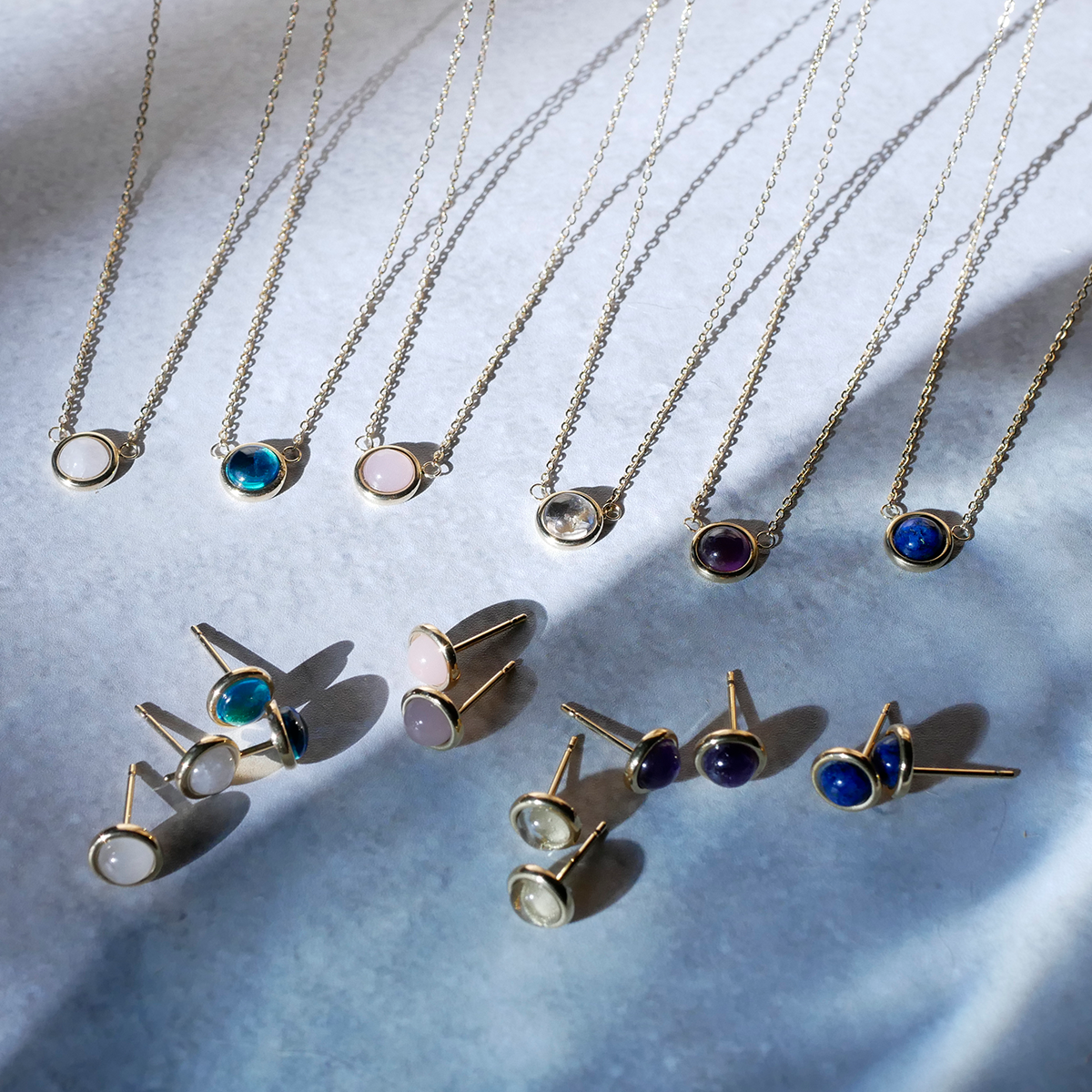 【金属アレルギー対応】ネックレス　Piedra necklace