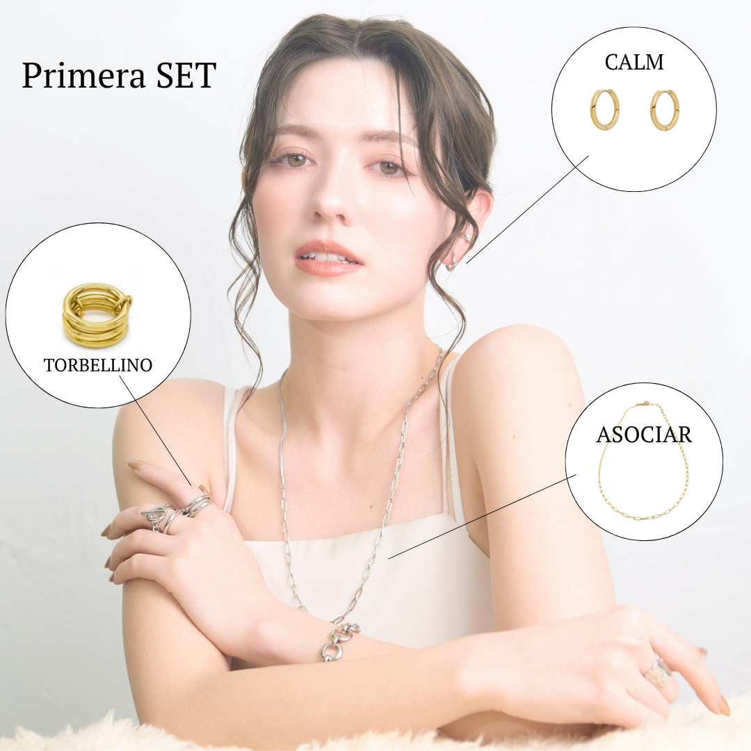 【金属アレルギー対応】セット　Primera SET