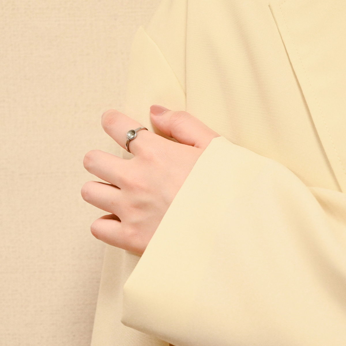 【金属アレルギー対応】リング　Piedra ring