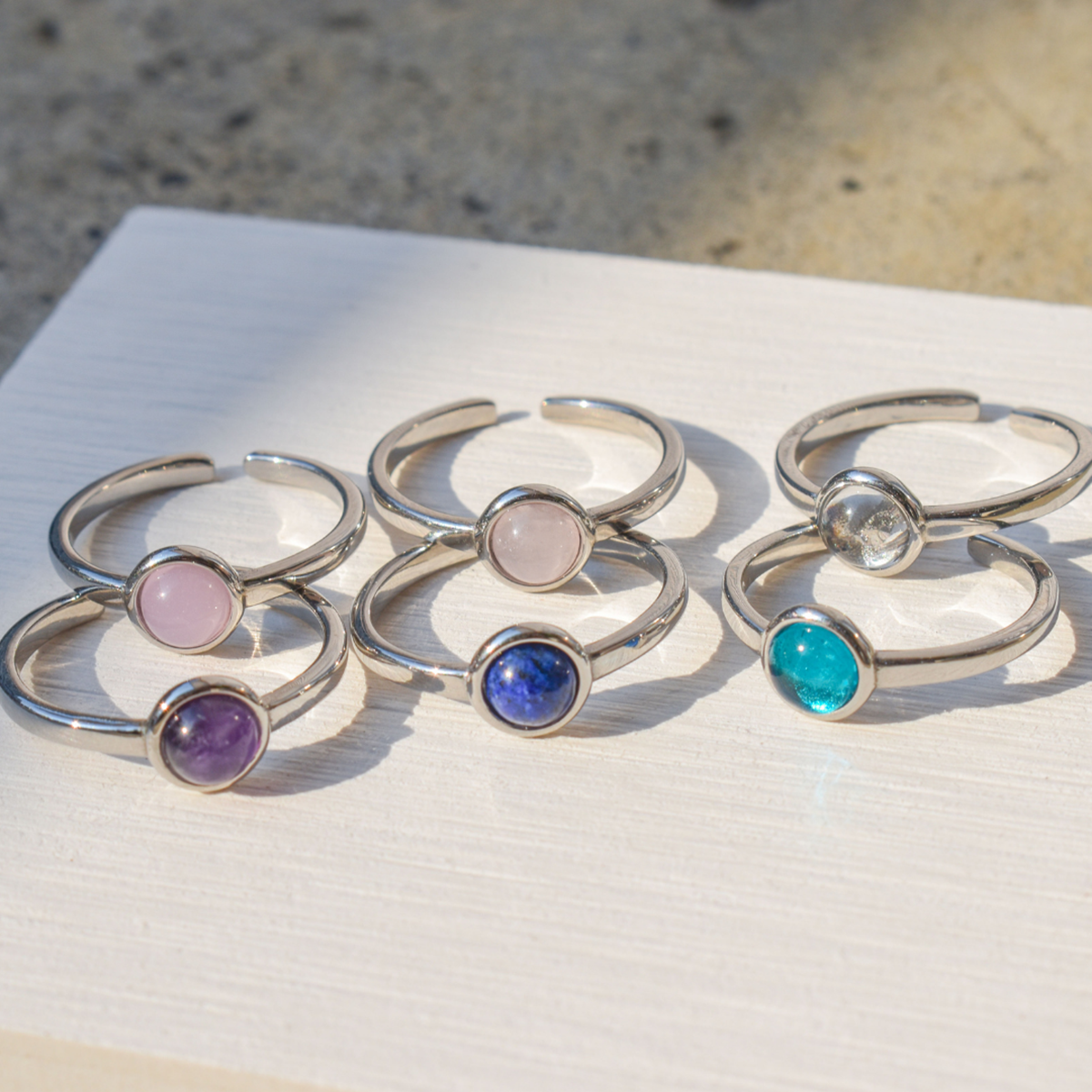 【金属アレルギー対応】リング　Piedra ring