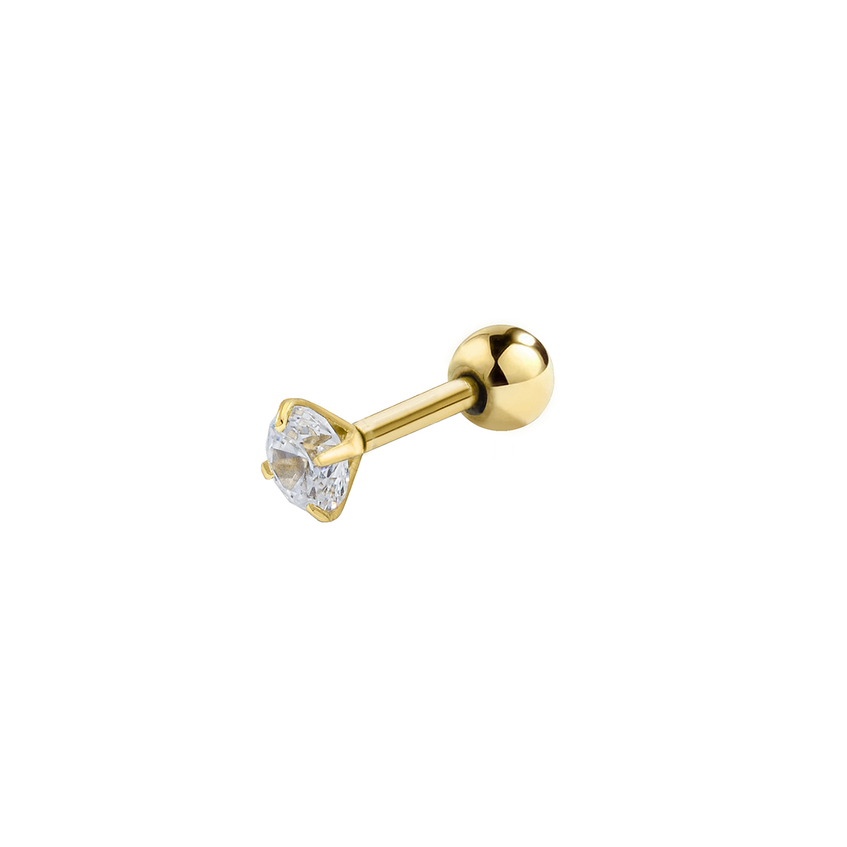 【金属アレルギー対応】ボディピアス　Tsih