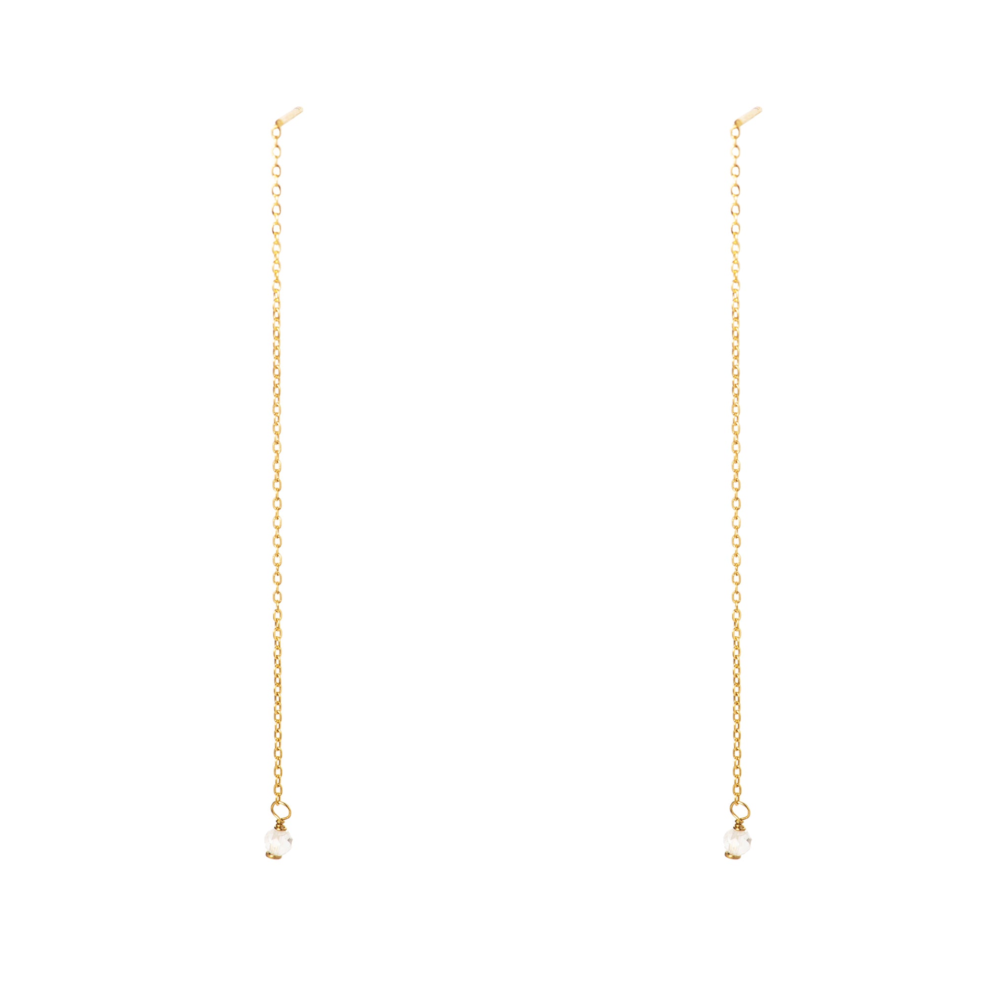 【金属アレルギー対応】ピアス　Gouttes de lune