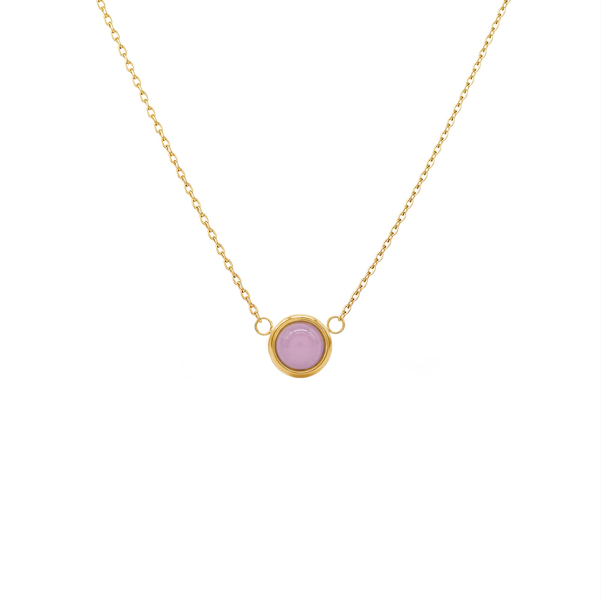 【金属アレルギー対応】ネックレス　Piedra necklace