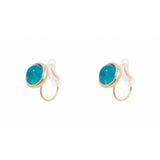 empty -neon blue apatite-