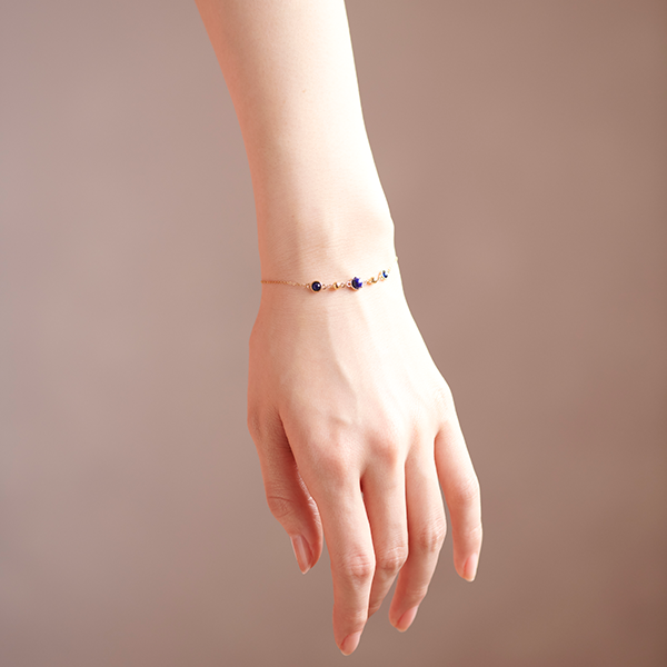 【金属アレルギー対応】ブレスレット　amulet