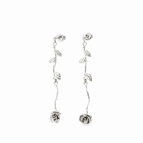 【金属アレルギー対応】ピアス　rosa-Long