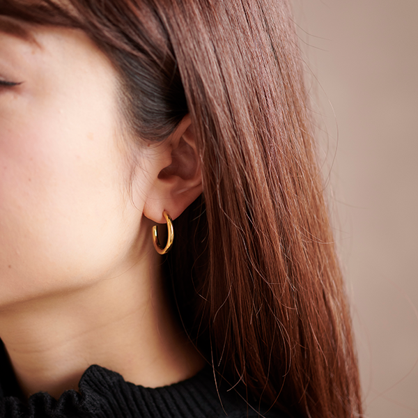 【金属アレルギー対応】ピアス　circulo