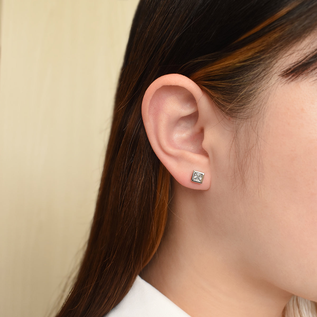 【金属アレルギー対応】ピアス　éclat