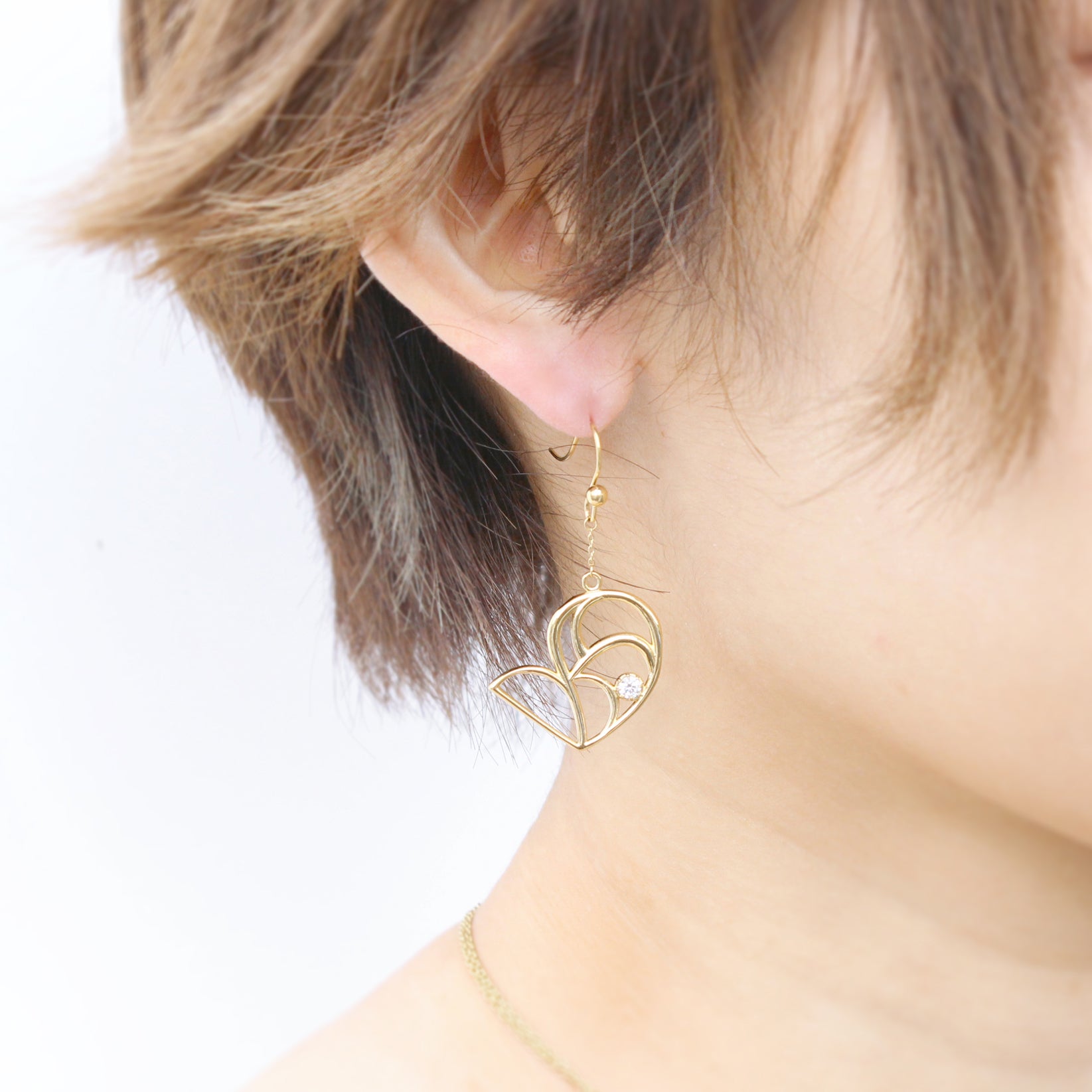 【金属アレルギー対応】ピアス　siluria